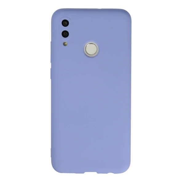 Huawei P Smart 2019 Kılıf Nano İçi Kadife Silikon - Lila ürün görseli 1