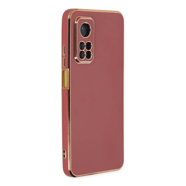 Xiaomi Mi 10T Kılıf Volet Silikon - Kırmızı ürün görseli 1