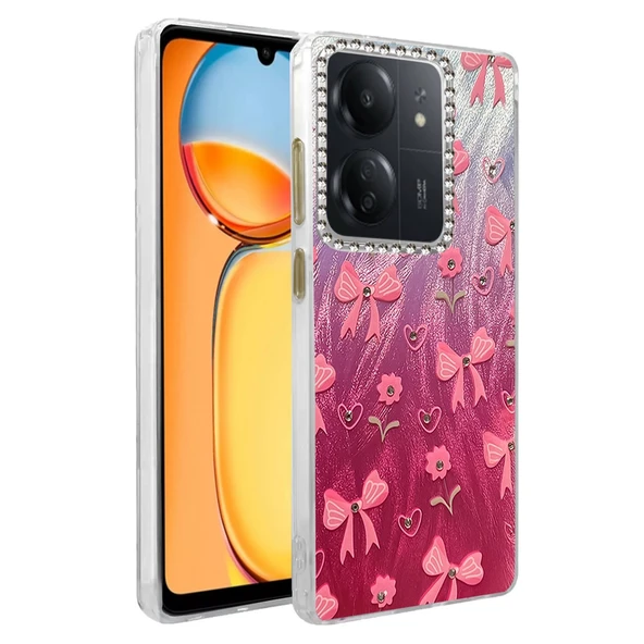 Xiaomi Redmi 13C Kılıf Blade Aynalı Desenli Kapak - Desen 3 ürün görseli 1