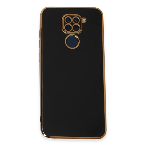 Xiaomi Redmi Note 9 Kılıf Volet Silikon - Siyah ürün görseli 1