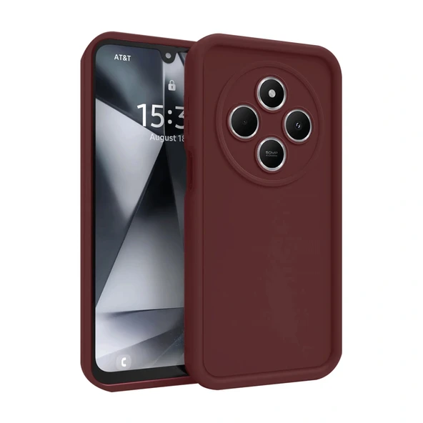 Xiaomi Redmi 14C Kılıf Viera Silikon - Bordo ürün görseli 1