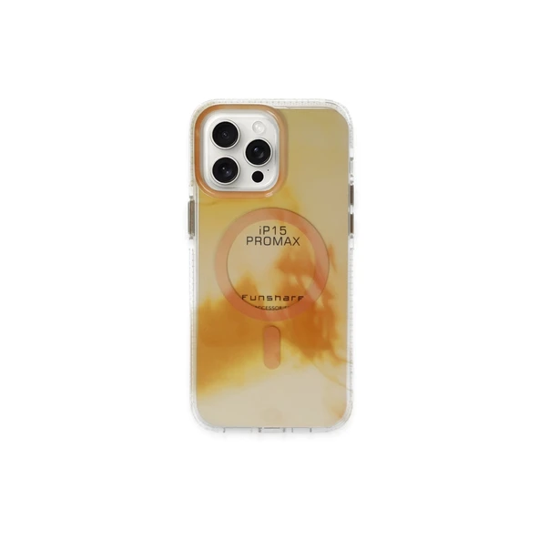 Joko İphone 15 Pro Max Phantom Magsafe Kapak - Gold ürün görseli 1