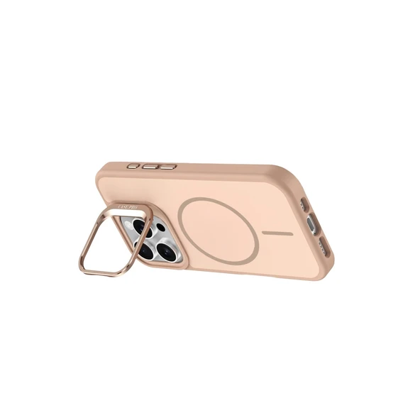 Joko İphone 16 Pro Max Flexa Magsafe Kapak - Gold - Resim 2