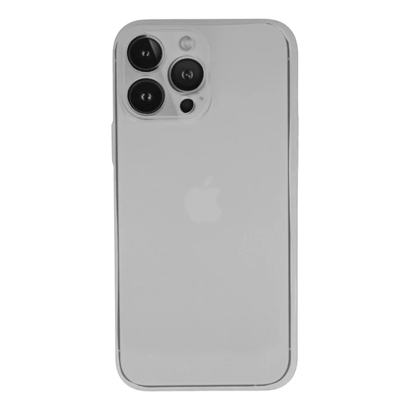 İphone 13 Pro Kılıf Pp Ultra İnce Kapak - Beyaz ürün görseli 1