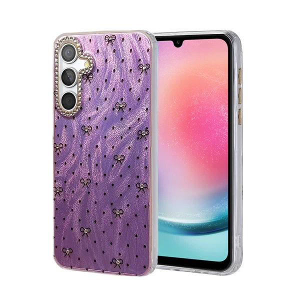 Samsung Galaxy A24 4G Kılıf Blade Aynalı Desenli Kapak - Desen 2 ürün görseli 1