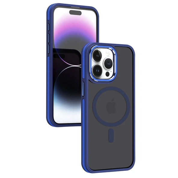 Joko İphone 15 Pro Max Winner Magsafe Kapak - Lacivert ürün görseli 1