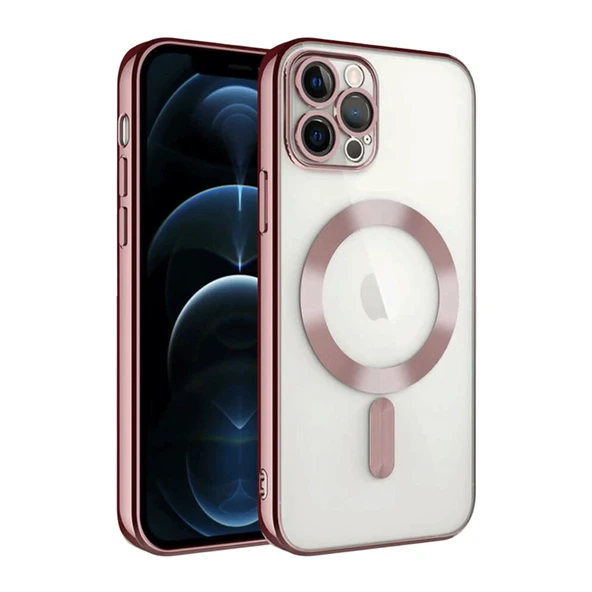İphone 13 Pro Kılıf Kross Magneticsafe Kapak - Rose ürün görseli 1