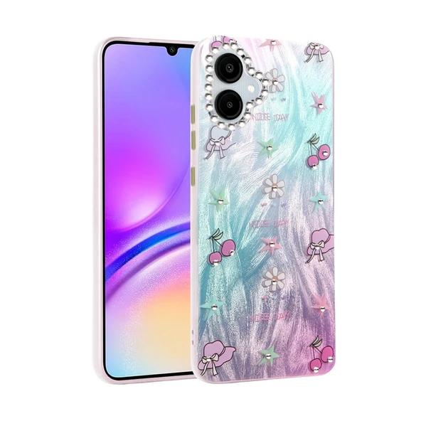 Samsung Galaxy A06 Kılıf Blade Aynalı Desenli Kapak - Desen 4 ürün görseli 1