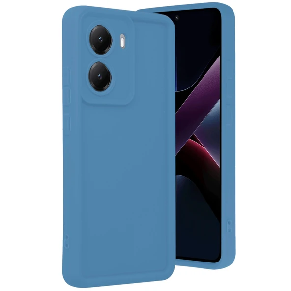 Xiaomi Poco X7 Pro Viera Silikon - Mavi ürün görseli 1