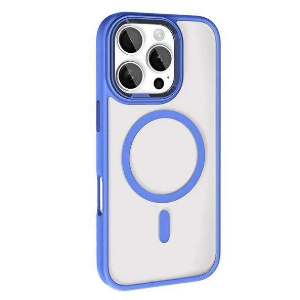 Joko İphone 16 Pro Max Terea Magsafe Kapak - Mavi - Resim 3