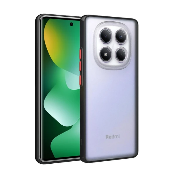 Xiaomi Redmi Note 15 4G Montreal Silikon Kapak - Siyah ürün görseli 1
