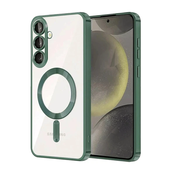 Samsung Galaxy A37 5G Kross Magneticsafe Kapak - Koyu Yeşil ürün görseli 1