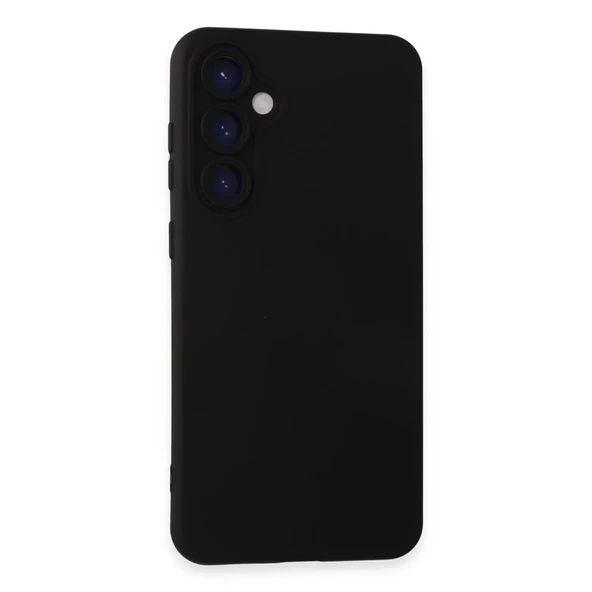 Samsung Galaxy S24 Kılıf Nano İçi Kadife Silikon - Siyah ürün görseli 1