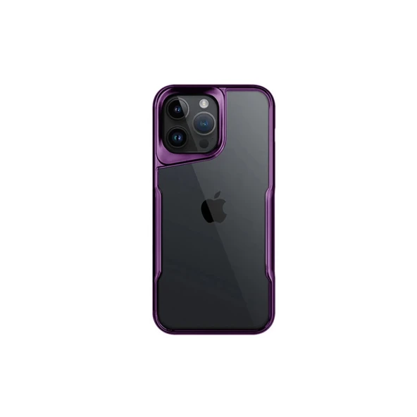 İphone 16 Pro Max Kılıf Boyi Silikon Kapak - Derin Mor ürün görseli 1