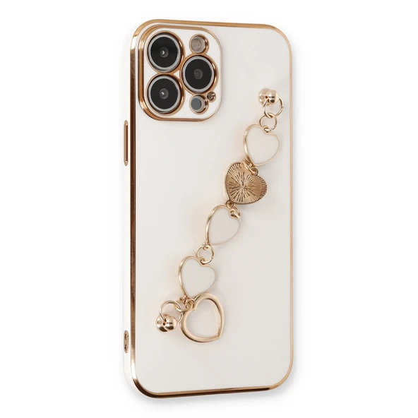 İphone 13 Pro Kılıf Esila Silikon - Beyaz ürün görseli 1