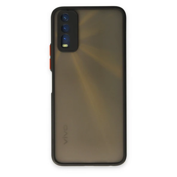Vivo Y11S Kılıf Montreal Silikon Kapak - Siyah ürün görseli 1