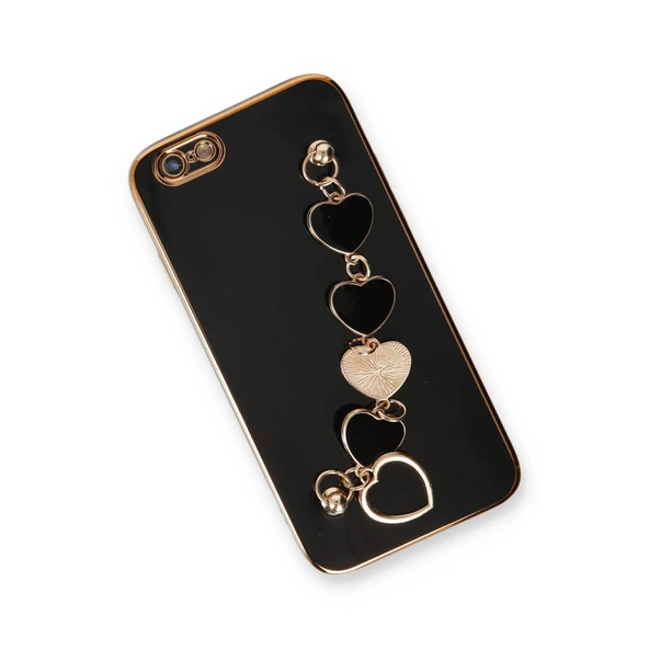 İphone 6 Kılıf Esila Silikon - Siyah - Resim 3