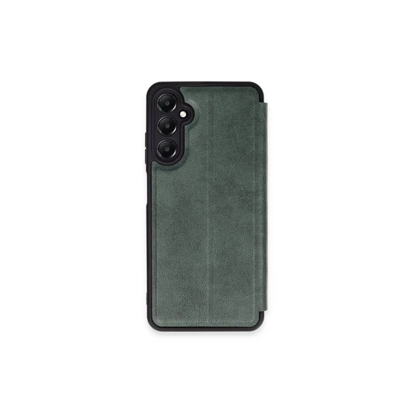Samsung Galaxy S24 Fe Kılıf Flip Cover - Koyu Yeşil ürün görseli 1