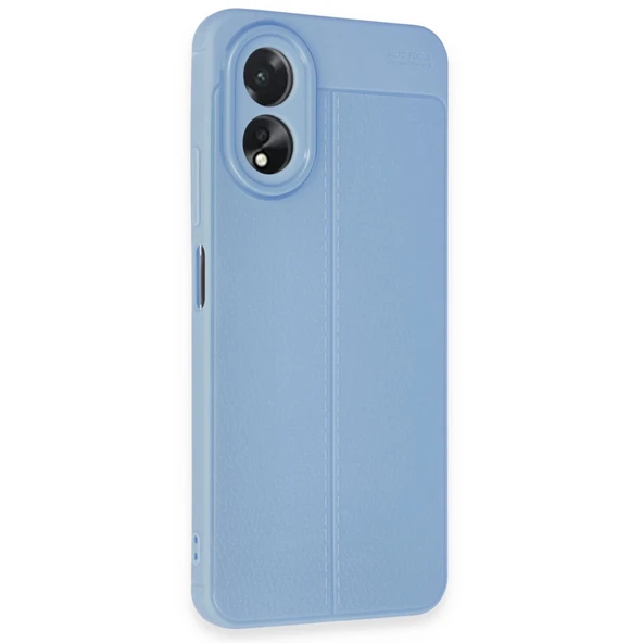 Oppo A38 Kılıf Auto Focus Kapak - Mavi - Resim 3