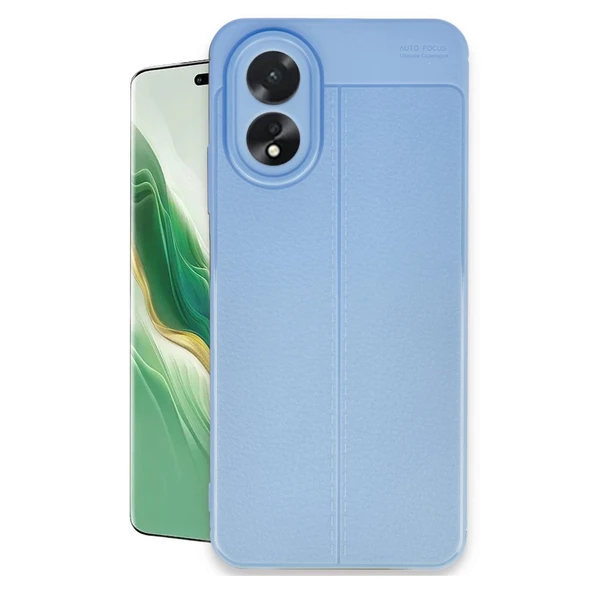 Oppo A38 Kılıf Auto Focus Kapak - Mavi ürün görseli 1