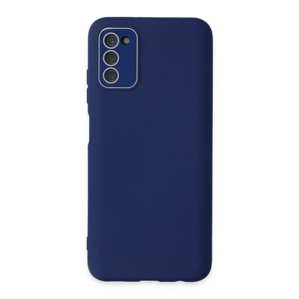 Samsung Galaxy A03S Kılıf Lansman Glass Kapak - Sky Blue ürün görseli 1