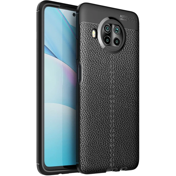 Xiaomi Mi 10T Lite Kılıf Auto Focus Kapak - Siyah ürün görseli 1