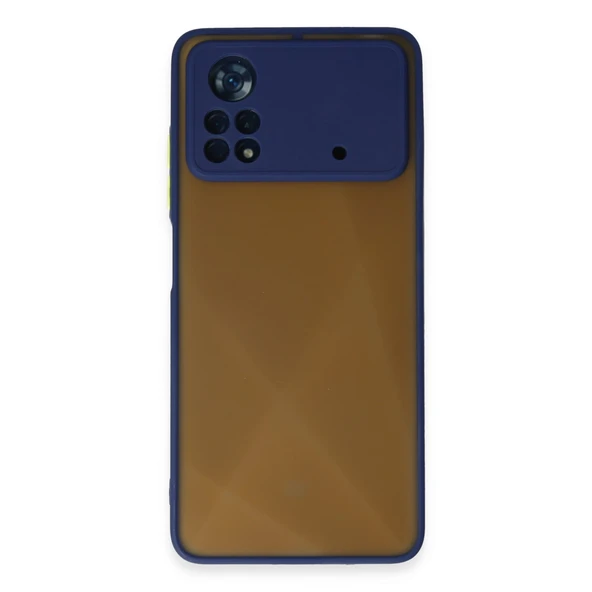Xiaomi Poco X4 Pro 5G Kılıf Montreal Silikon Kapak - Lacivert ürün görseli 1