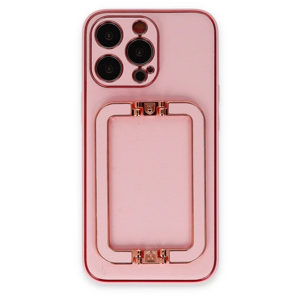 İphone 13 Pro Max Kılıf Coco Elit Kapak - Pembe ürün görseli 1