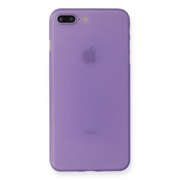 İphone 7 Plus Kılıf Pp Ultra İnce Kapak - Mor ürün görseli 1