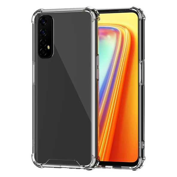Realme 7 Kılıf Olex Tpu Silikon - Şeffaf ürün görseli 1