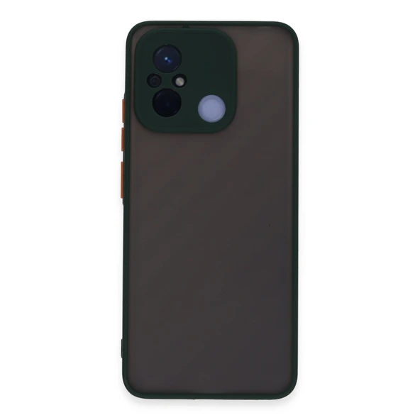 Xiaomi Redmi 12C Kılıf Montreal Silikon Kapak - Yeşil ürün görseli 1