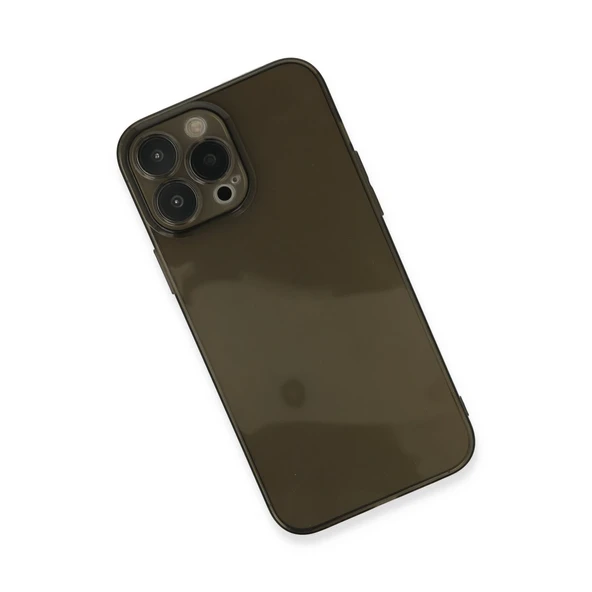 İphone 13 Pro Max Kılıf Fly Lens Silikon - Siyah - Resim 3