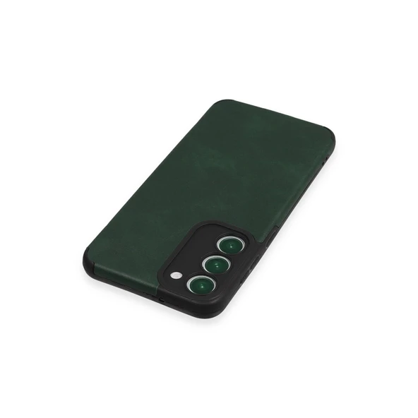 Samsung Galaxy S23 Plus Kılıf Loop Deri Silikon - Yeşil - Resim 3