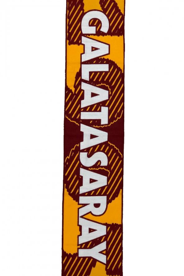 Galatasaray Orijinal Lisanslı Akrilik Atkı - Resim 3