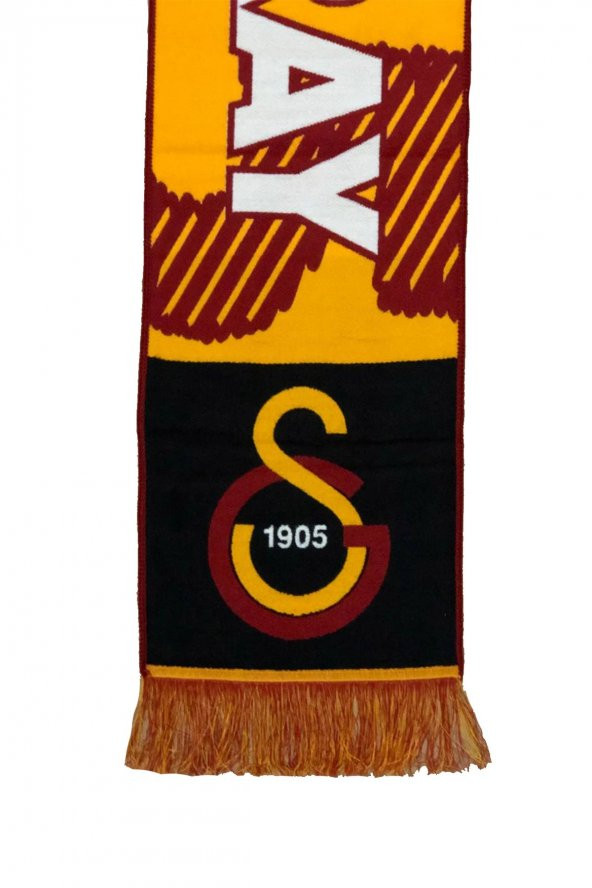 Galatasaray Orijinal Lisanslı Akrilik Atkı - Resim 4