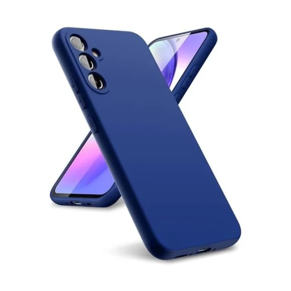 Samsung Galaxy A24 4G Kılıf First Silikon - Lacivert ürün görseli 1