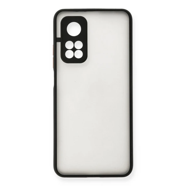 Xiaomi Mi 10T Kılıf Montreal Silikon Kapak - Siyah ürün görseli 1