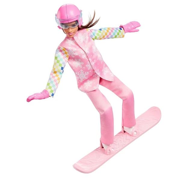 JKF78  Snowboard Sporcusu Oyun Seti - Resim 2