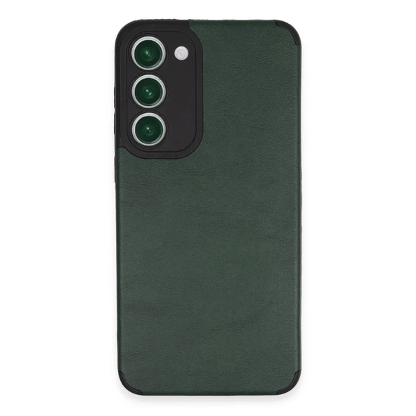 Samsung Galaxy S23 Plus Kılıf Loop Deri Silikon - Yeşil ürün görseli 1