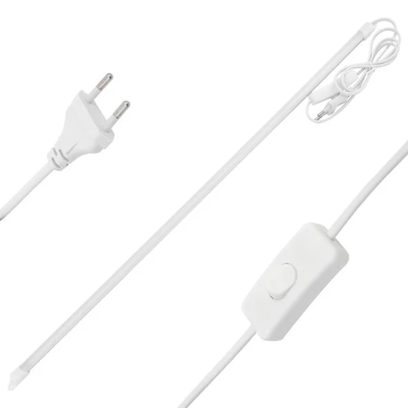 Powermaster 220V-12W Anahtarlı 80-90 Lümen 72 Led 60 Cm Beyaz Kasa Seyyar Çubuk Led PWR-6929 ürün görseli 1