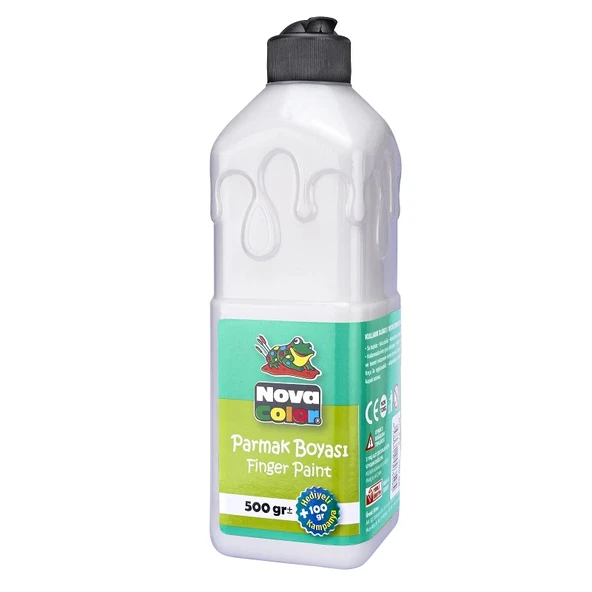 Nova Color Parmak Boyası 500Gr. Beyaz Nc-374 ürün görseli 1