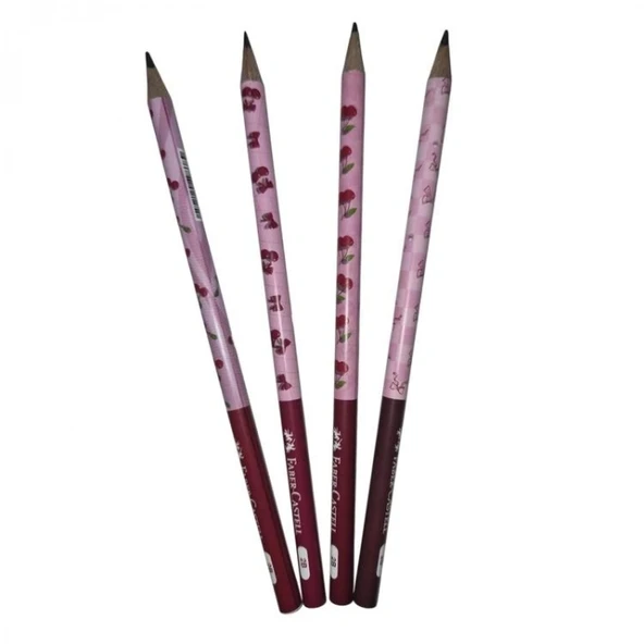 Faber Castell Cherry Kurşun Kalem 2B ürün görseli 1