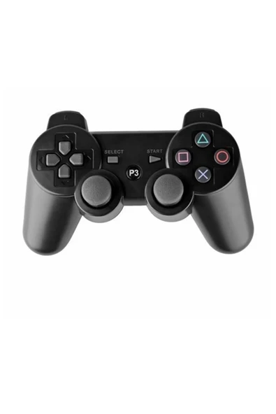 Siyah wireless joystick hızlı şarj özellikli Playstation 3 uyumlu 1 yıl garantili ürün görseli 1