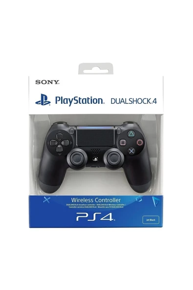 Gamepad Bluetooth bağlantılı siyah Playstation 4 uyumlu 1 yıl garantili oyun kolu ürün görseli 1