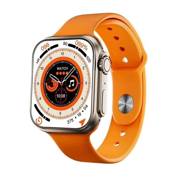 Gs Ultra 8 Max 45mm Kordon Kilitli Watch 8 Ultra 2.08 Ekran Akıllı Saat - Konuşma Özellikli ürün görseli 1