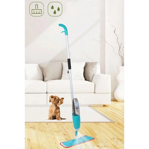 Mikrafiber Spray Mop Hazneli ve Pratik Temizlik Mopu ürün görseli 1