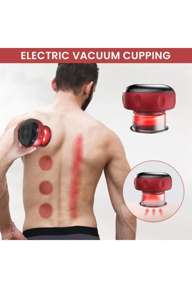 Elektrikli vantuzlu vakumlu anti-selülit gua sha ı cihazı masaj aleti - Süpermarket ürün görseli 1