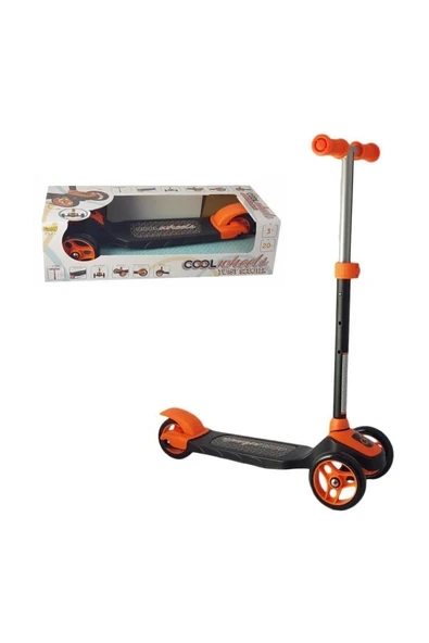 4 tekerlekli çocuk scooterı turuncu renk 3 yaş ve üzeri için uygun - Oyuncak - Scooterlar ürün görseli 1