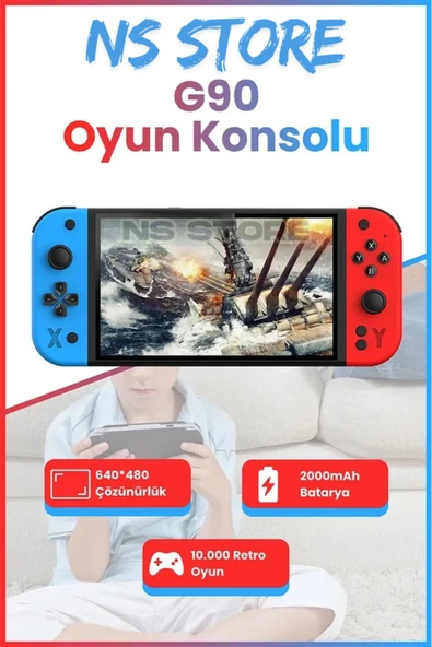 Diğer Oyun Konsolları - Renk: Çok Renkli, Özellik: Şarjlı | Teknik Özellikleri ve Kullanım ürün görseli 1