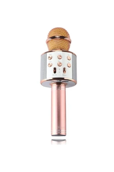 Bluetooth bağlantılı yeşil karaoke mikrofon 2 yıl garantili - Elektronik - Müzik Sistemleri ürün görseli 1